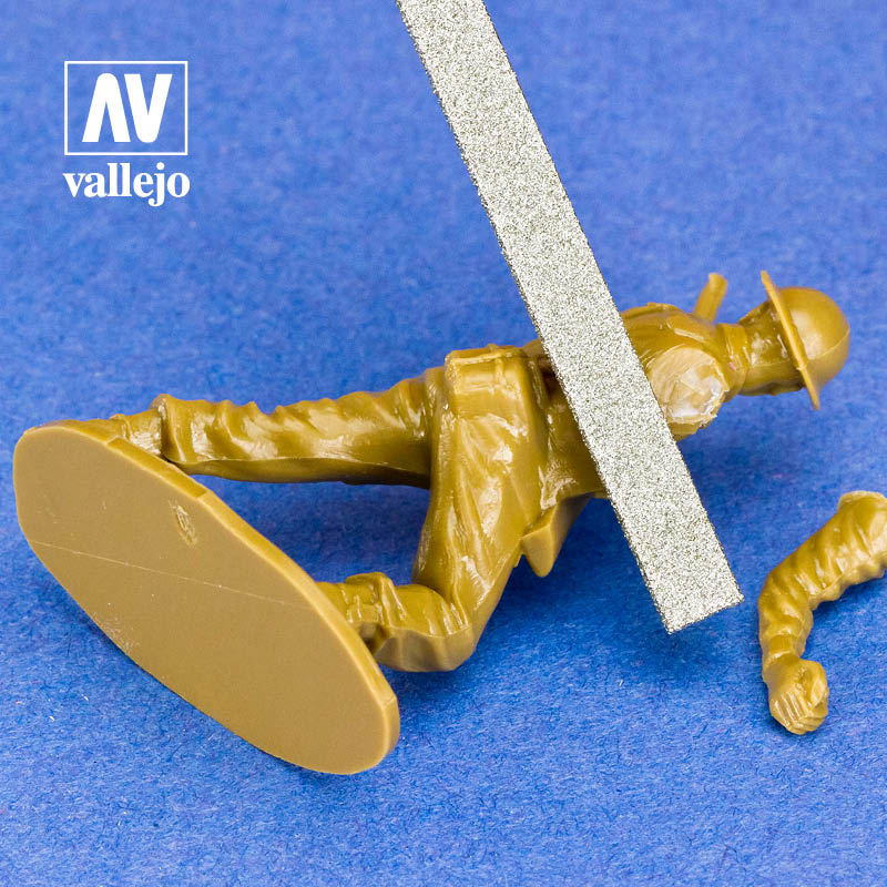 T03002 - Set of 5 Diamond Needle Files - Vallejo Tools