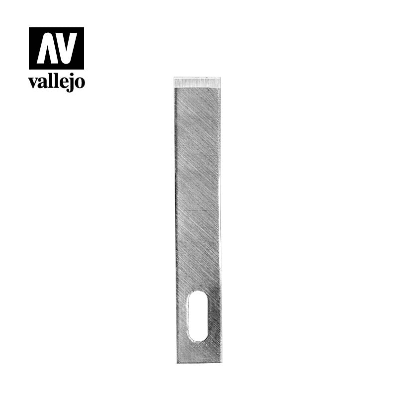 T06004 - 17 Chiselling Blades (5) for No 1 Handle - Vallejo Tools - Supernova Studio