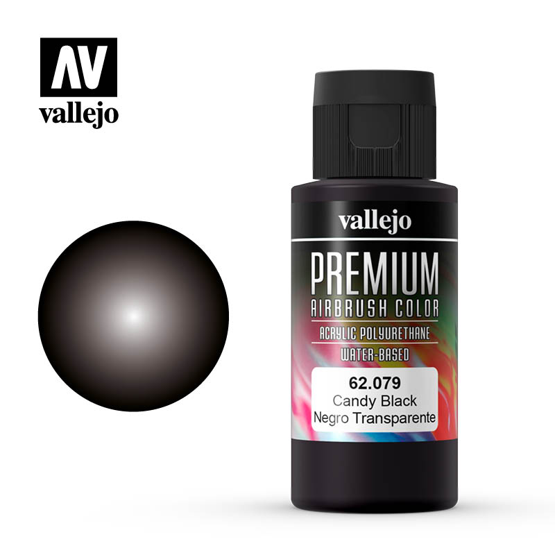 62.079 - Candy Black - Premium Airbrush Color - 60 ml
