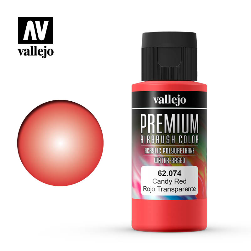 62.074 - Candy Red - Premium Airbrush Color - 60 ml