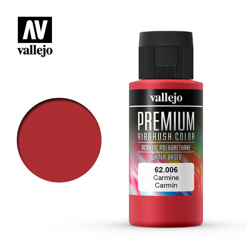 62.006 - Carmine - Opaque  - Premium Airbrush Color - 60 ml