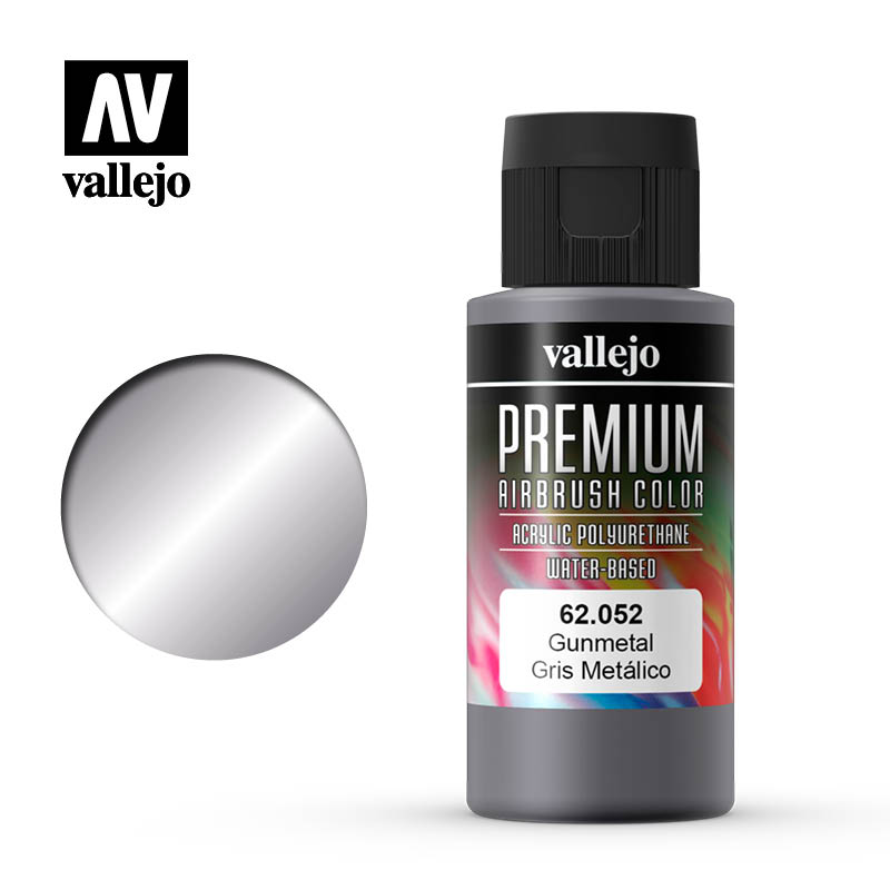 62.052 - Gunmetal - Premium Airbrush Color - 60 ml