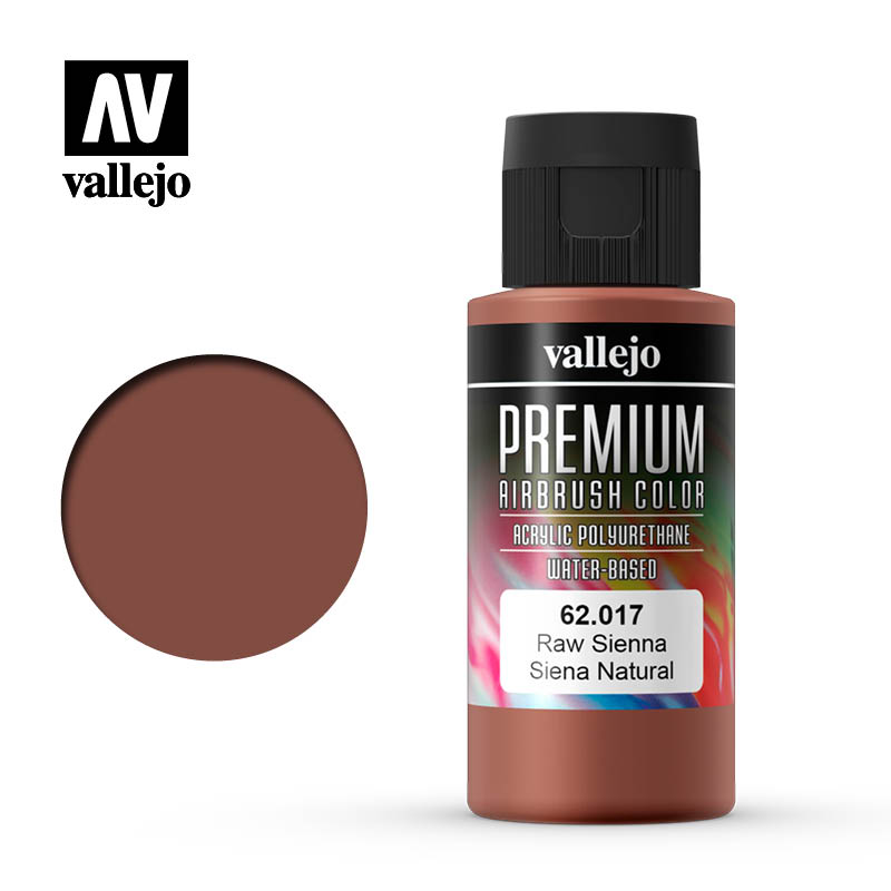 62.017 - Raw Sienna  - Opaque  - Premium Airbrush Color - 60 ml