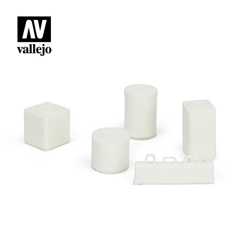 SC224 - WWII German Food Containers - Vallejo Scenics