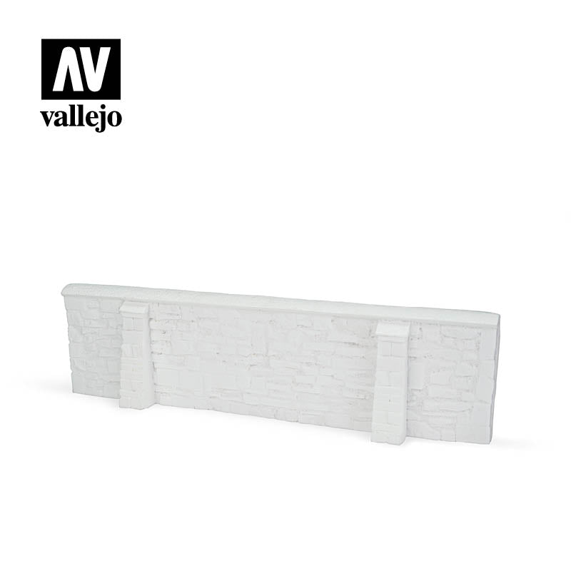 SC106 - Ardennes Village Wall 24 x 7 cm - Vallejo Scenics