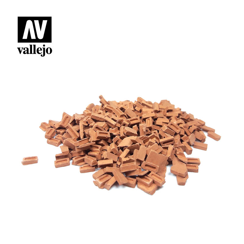 SC232 - Colored Bricks - Vallejo Scenics