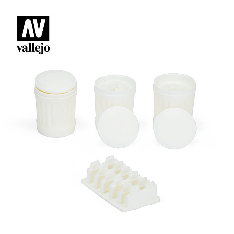 SC212 - Garbage Bins 1 - Vallejo Scenics