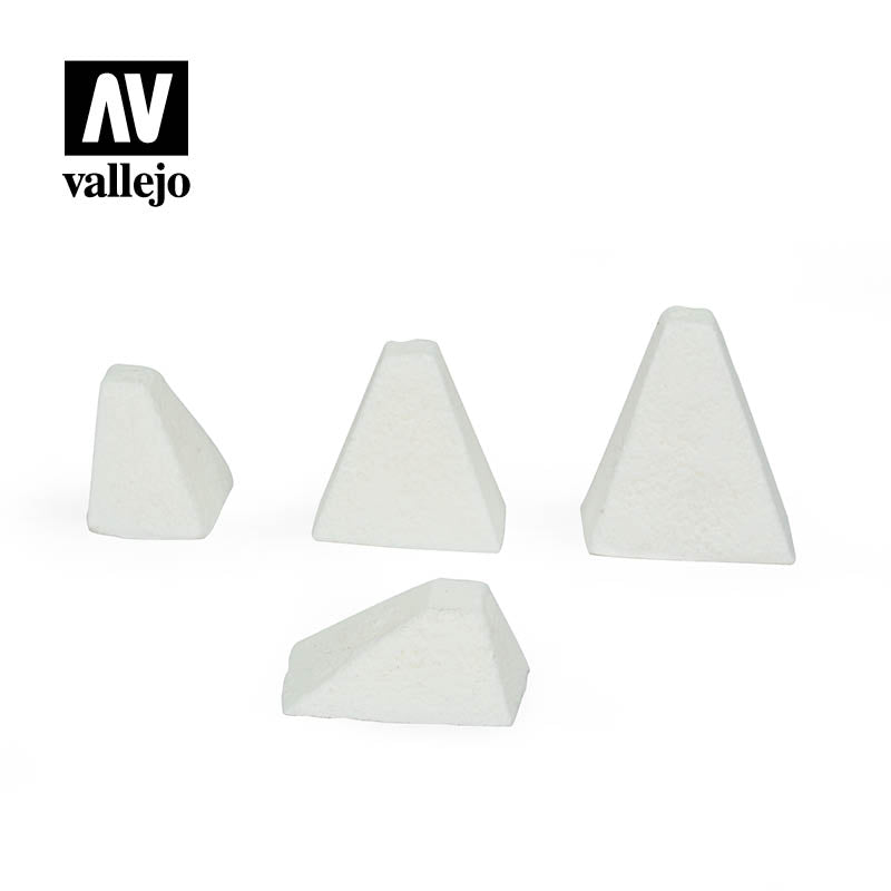 SC218 - Hockerhindernis Type 38 (Anti- Tank Barriers) - Vallejo Scenics