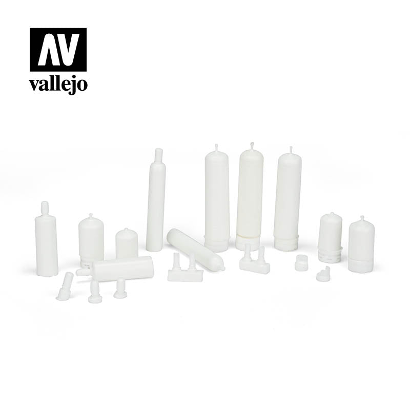 SC209 - Modern Gas Bottles - Vallejo Scenics