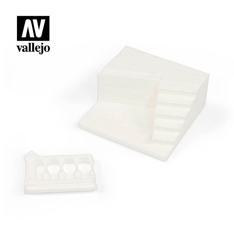 SC010 - City Stairs 1/35 - Vallejo Scenics
