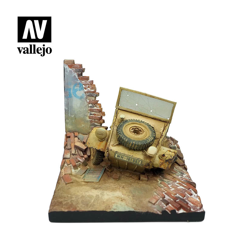 SC008 - Kubelwagen Base (Front) - Vallejo Scenics
