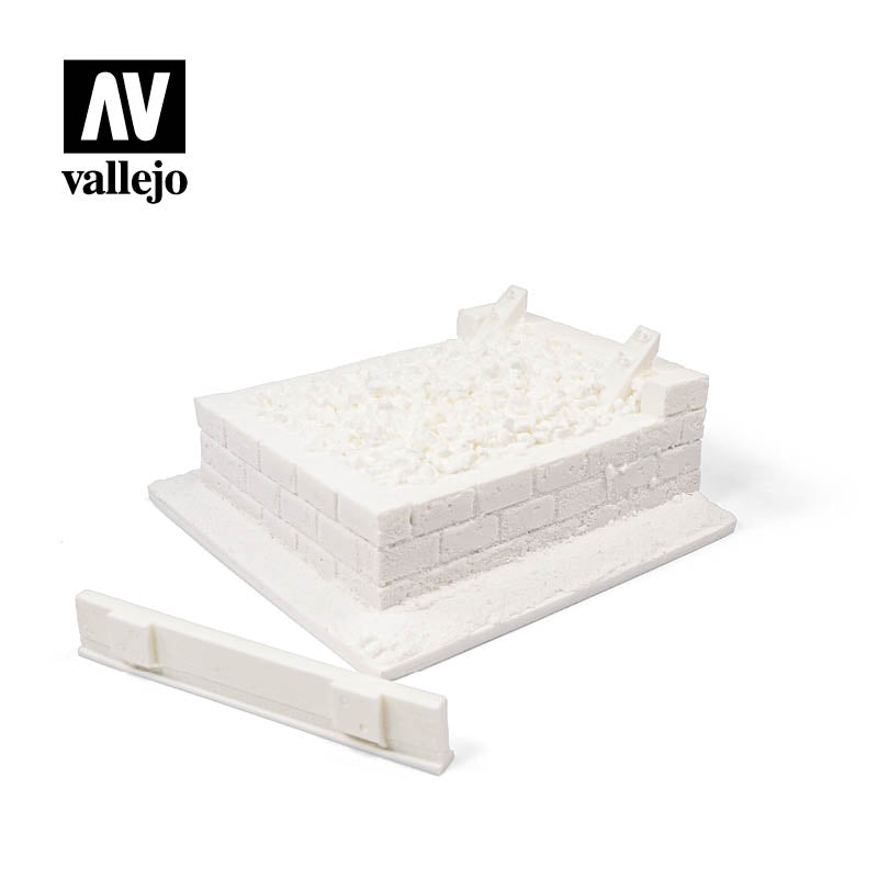SC120 - Railroad Buffer Block 11 cm X 11 cm (1:35)