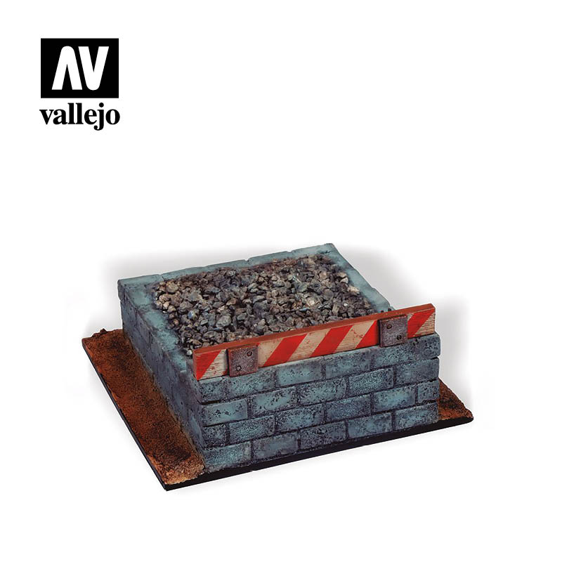 SC120 - Railroad Buffer Block 11 cm X 11 cm (1:35)