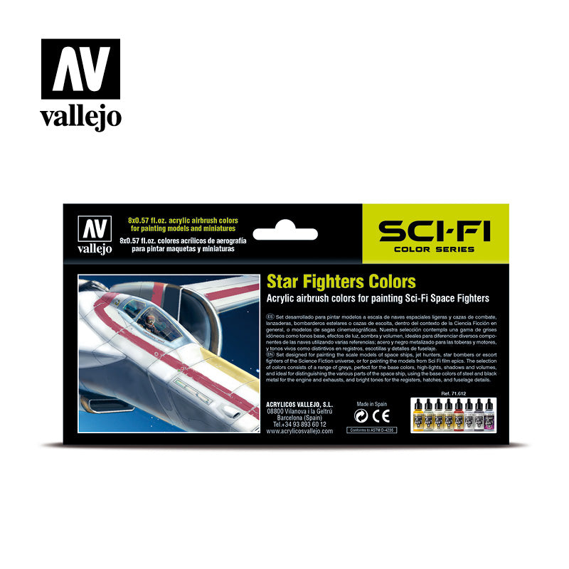71.612 Star Fighters Colors (8) - Model air Set