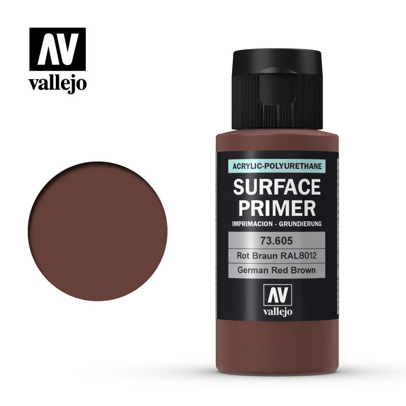 73.605 - RAL8012 - German Red Brown 60 ml - Surface Primer