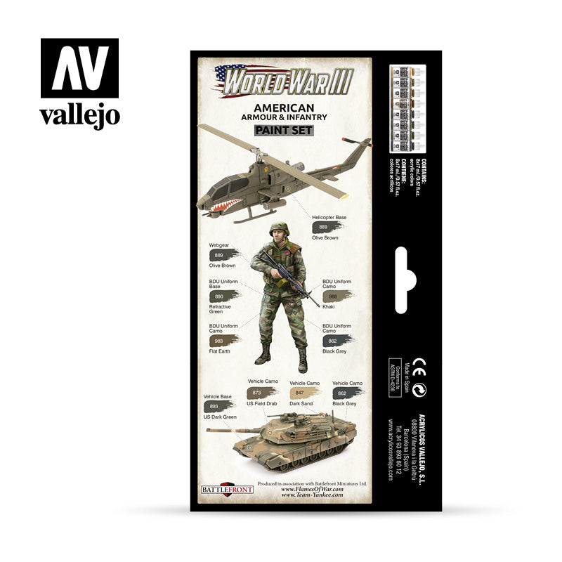 70.220 - WWIII American Armour & Infantry (8)