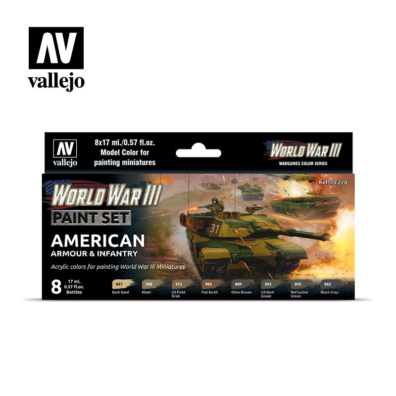 70.220 - WWIII American Armour & Infantry (8)
