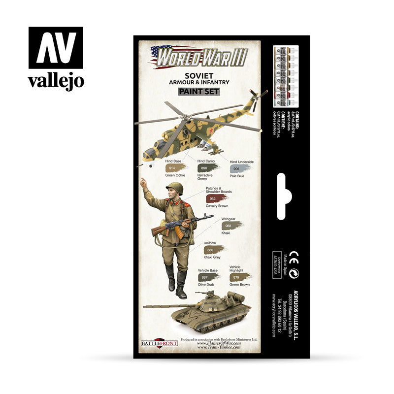 70.221 - WWIII Soviet Armour & Infantry (8)