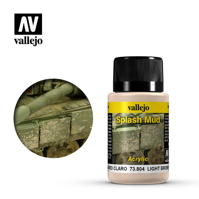 73.804 Light Brown Splash Mud - Vallejo Weathering Effects