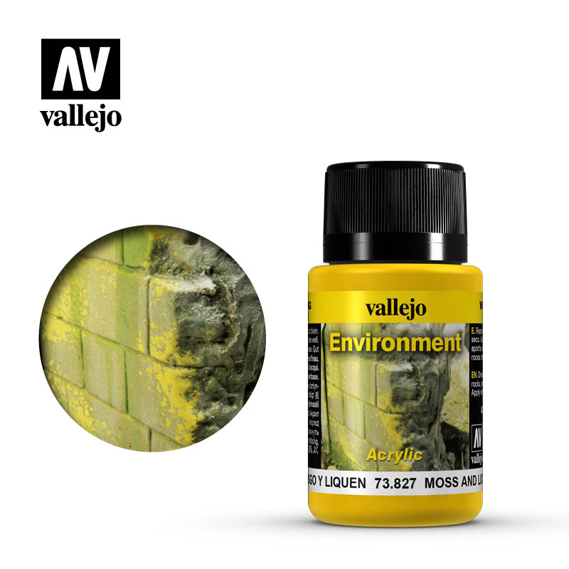 73.827 Moss And Lichen Effect - Vallejo Weathering Effects