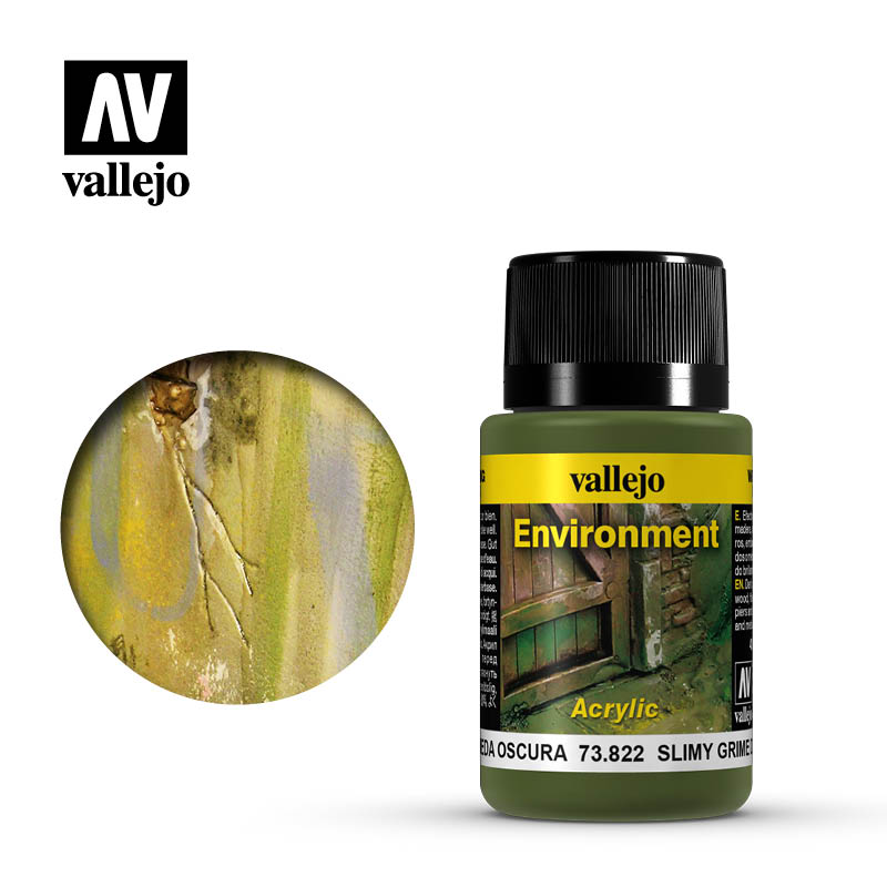 73.822 Slimy Grime Dark - Vallejo Weathering Effects