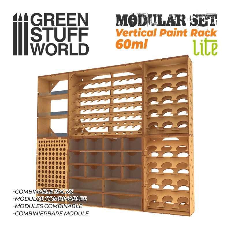 11596 - MDF Paint Organizer Vertical (60ml dipping type) - Lite