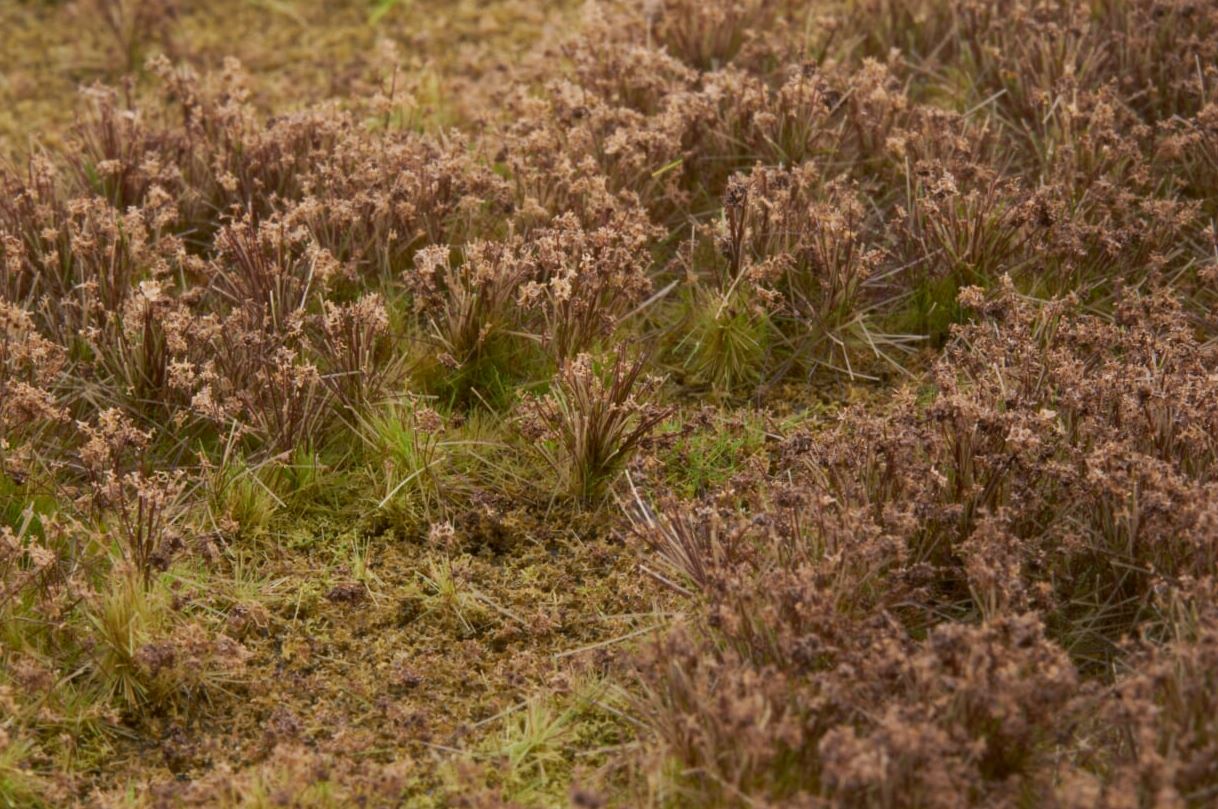 WB-M012 - Grass Mat - Rough Meadow Winter Weeds F - Martin Welberg Scenic Studios