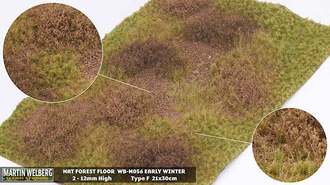 WB- M056 - Forest Floor - Forest Floor Winter F - Martin Welberg Scenic Studios