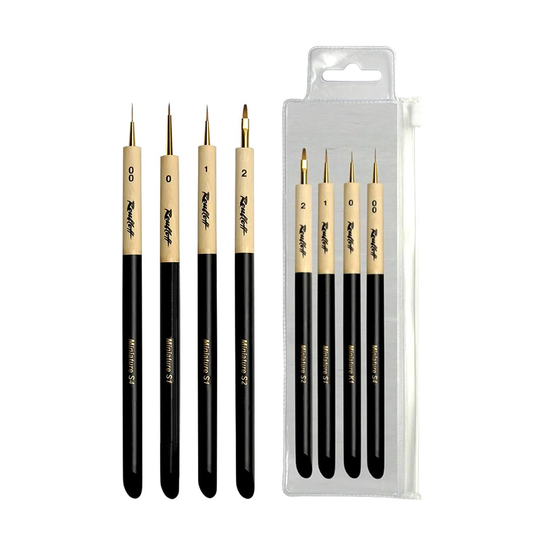 Roubloff Set No.7 "Miniature" (4 brush set)