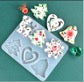 C013 - Christmas Silicone Mould - Deep (6 shapes)