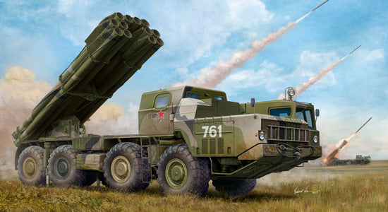 01020- Trumpeter - 1/35 - Russian 9A52-2 Smerch-M multiple rocket launcher of RSZO 9k58 Smerch MRLS