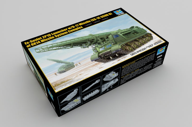 01024- Trumpeter - 1/35 - Ex-Soviet 2P19 Launcher w/R-17 Missile(SS-1C SCUD B)of 8K14 Missile System
