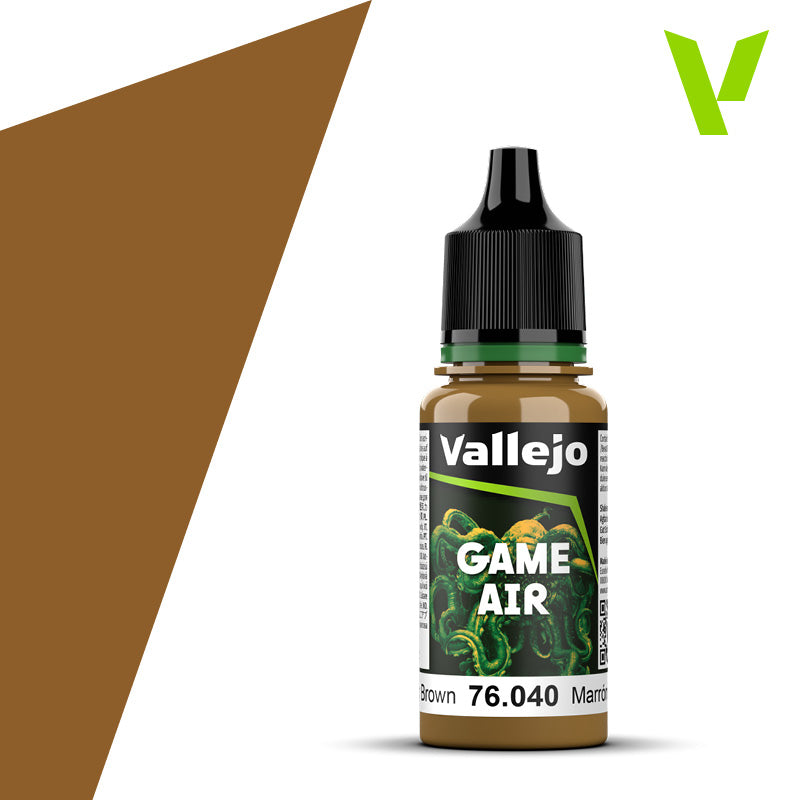 76.040 - Leather Brown  - 18ml -  Vallejo Game Air