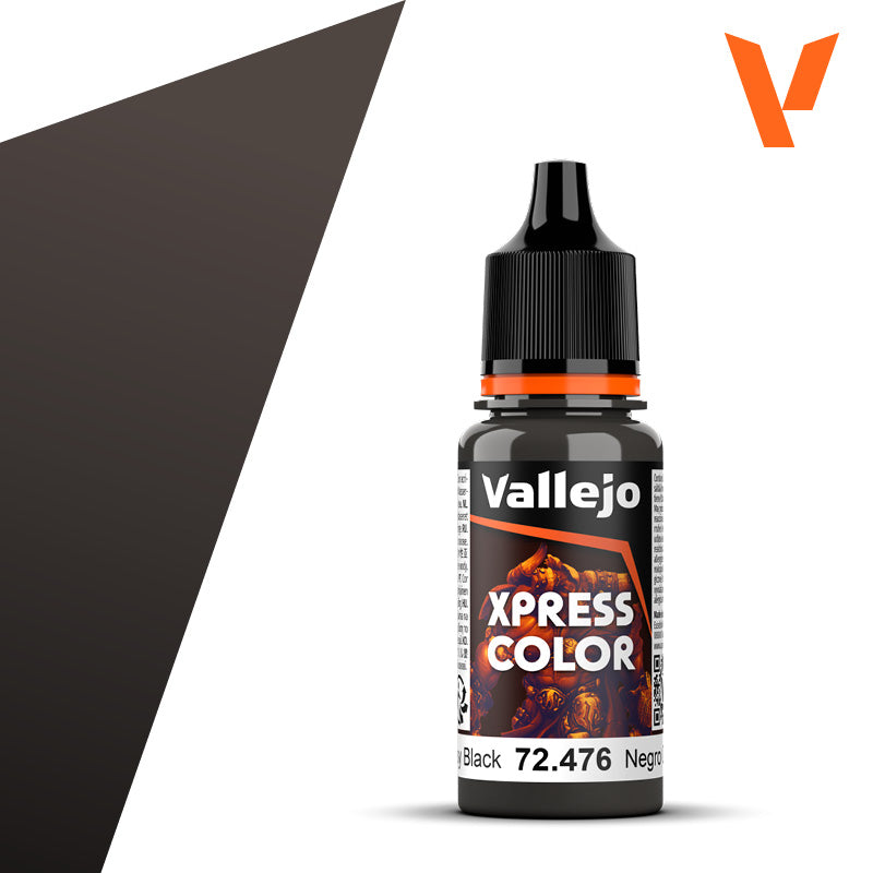 72.476 - Greasy Black - 18ml - Vallejo Xpress Color
