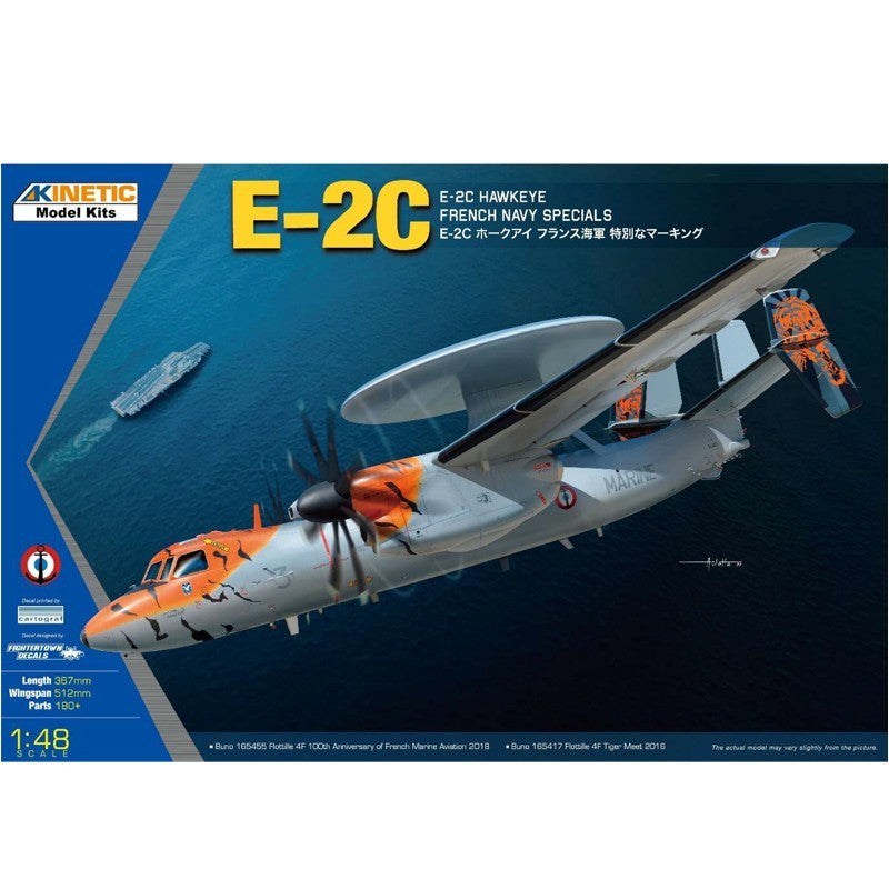 KIN48122 - Kinetic 1/48 E-2 Hawkeye French Navy Specials