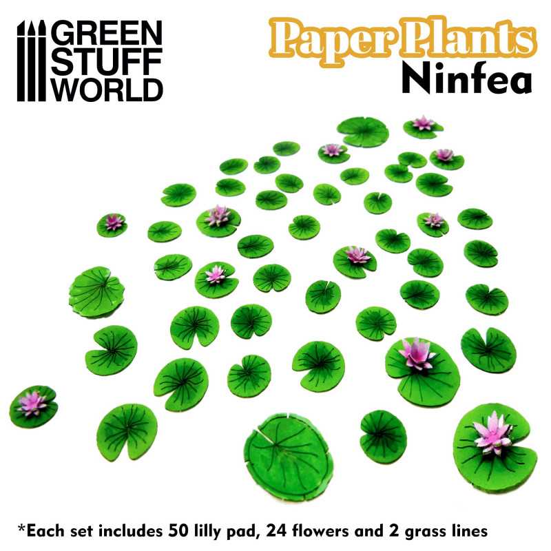 10366 - Paper Plants - Ninfea (Lilly Pads)