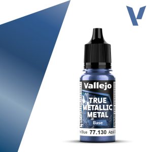 77.130 - Ultramarine Blue  - Vallejo True Metallic Metal (18ml) - Base