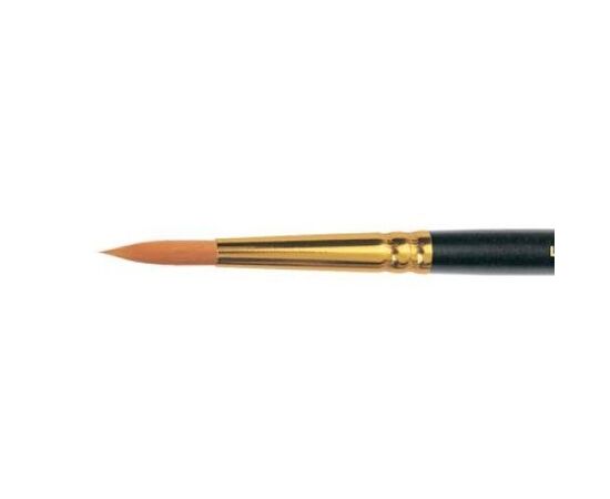 No.0  KKC1-00,85KK - 1315- Roubloff Kolinsky Brush - Stiff Synthetic Round