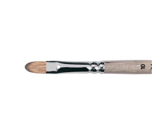 No. 4 KT3-04,045 - 1T34 - Roubloff Kolinsky Brush -Mongoose Imitation Oval