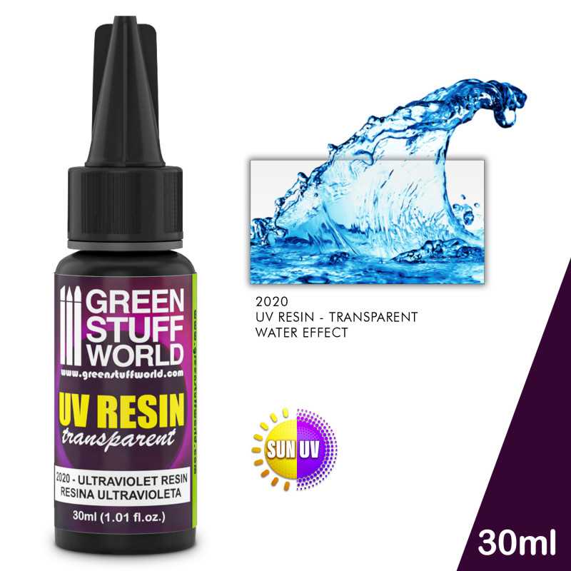 2020 - UV Resin Transparent - 30ml - Water Effect