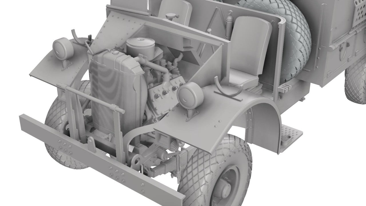 TM35310 - Thunder Models - 1/35 -  LRDG F30 Patrol Truck with offset rear body