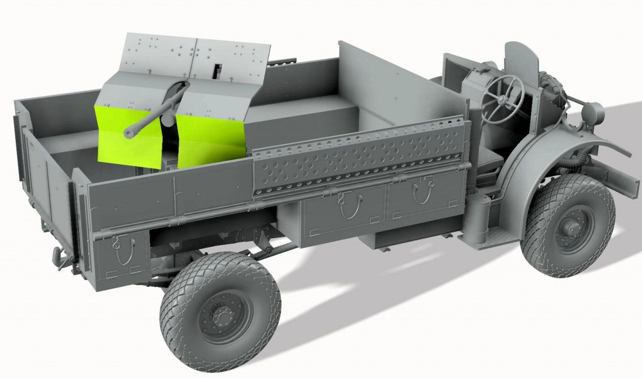 TM35312 - Thunder Models - 1/35 LRDG F30 Gun Truck Bonus Edition with action figures