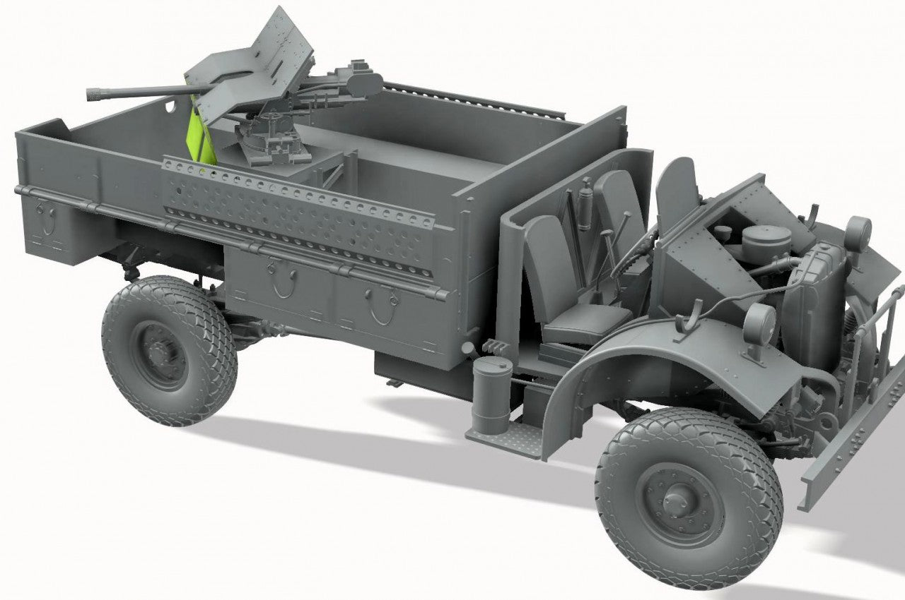 TM35312 - Thunder Models - 1/35 LRDG F30 Gun Truck Bonus Edition with action figures