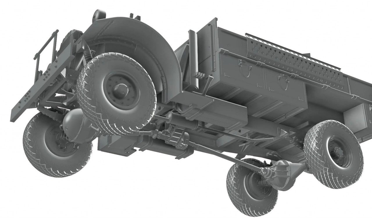 TM35312 - Thunder Models - 1/35 LRDG F30 Gun Truck Bonus Edition with action figures