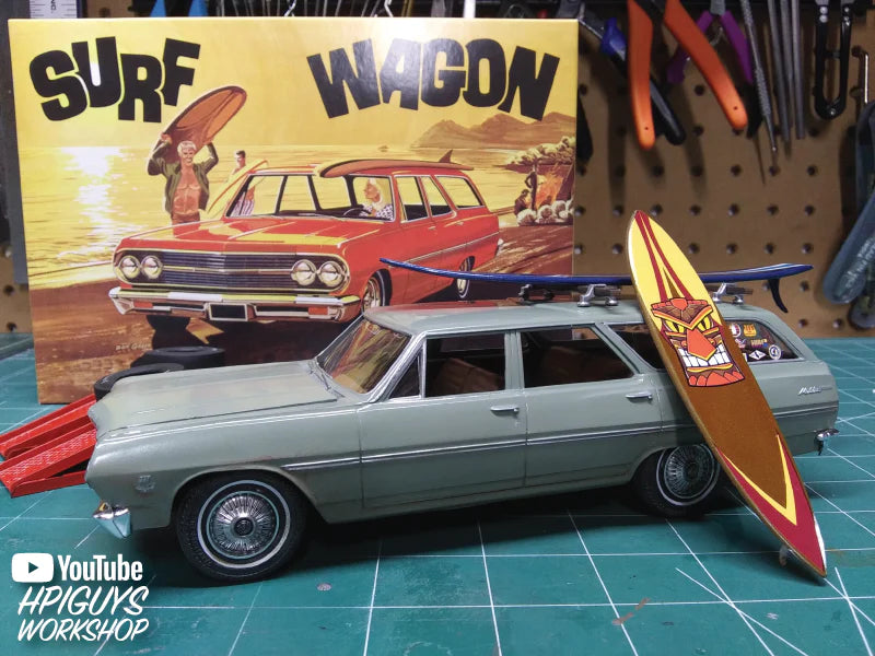 AMT1131 - 1:25 1965 Chevelle "Surf Wagon"