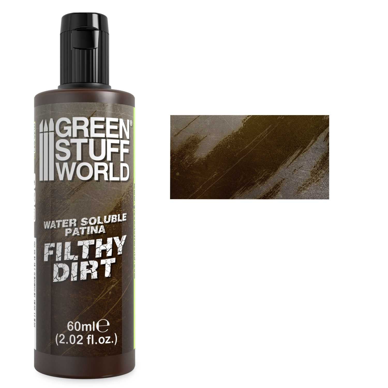 5708 - Water soluble patina FILTHY DIRT 60ml - Green Stuff World