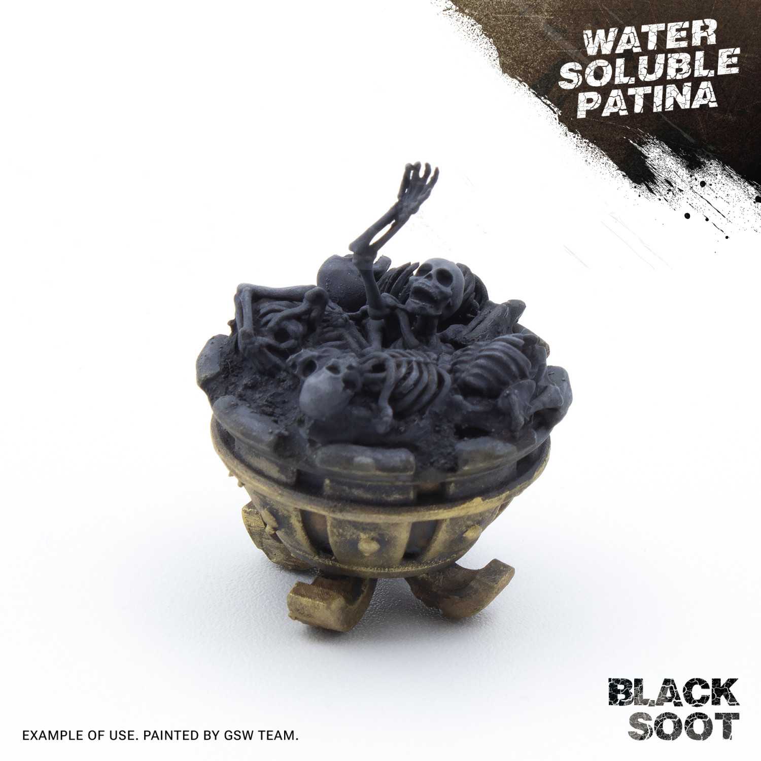 5901 - Water soluble patina BLACK SOOT 60ml - Green Stuff World