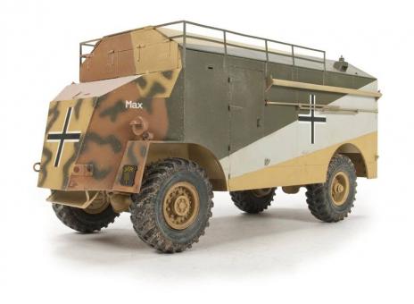 DAMAGED BOX ONLY - AF35235 - AFV Club 1/35 Rommel's Mammoth AEC Command Vehicle