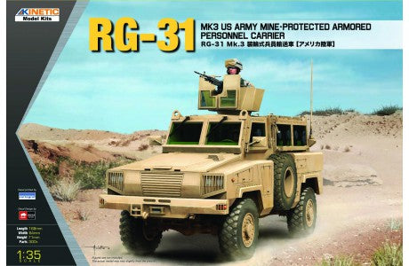 KIN61012 - 1/35 RG-31 MK3 US ARMY