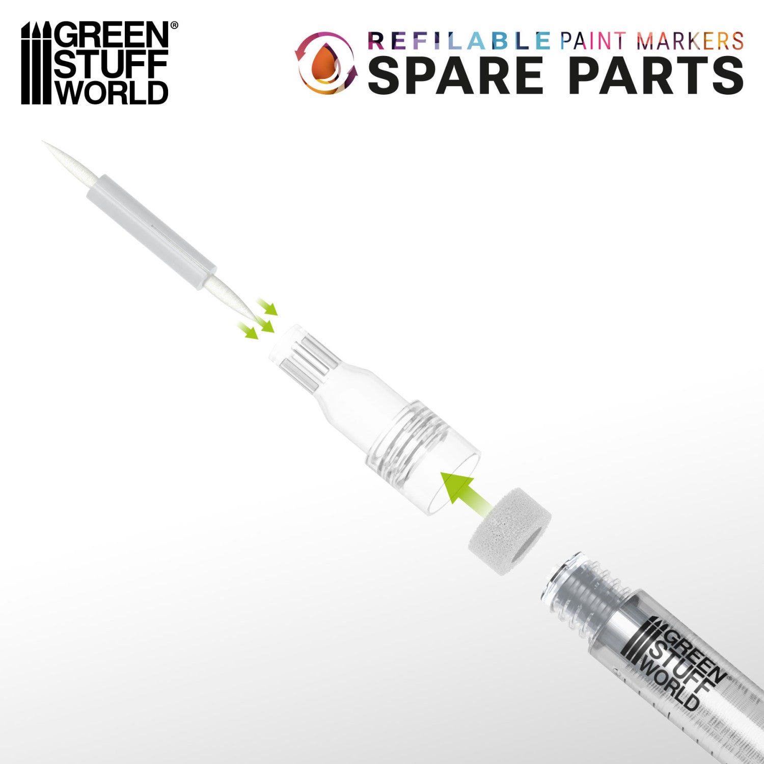 6560 - Refills for refillable marker 1 (x 10 complete refills)